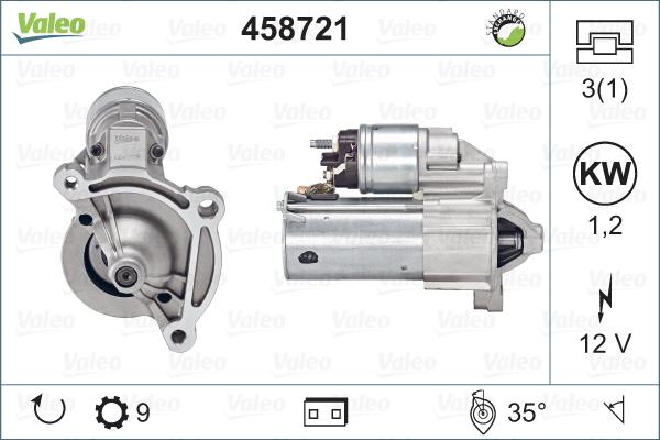 Valeo 458721 - Starter www.molydon.hr