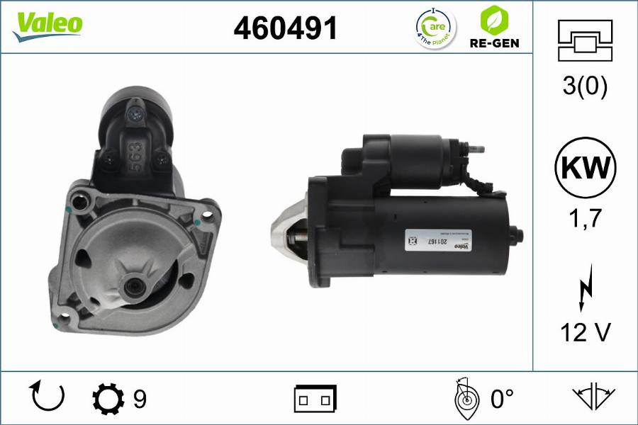 Valeo 460491 - Starter www.molydon.hr