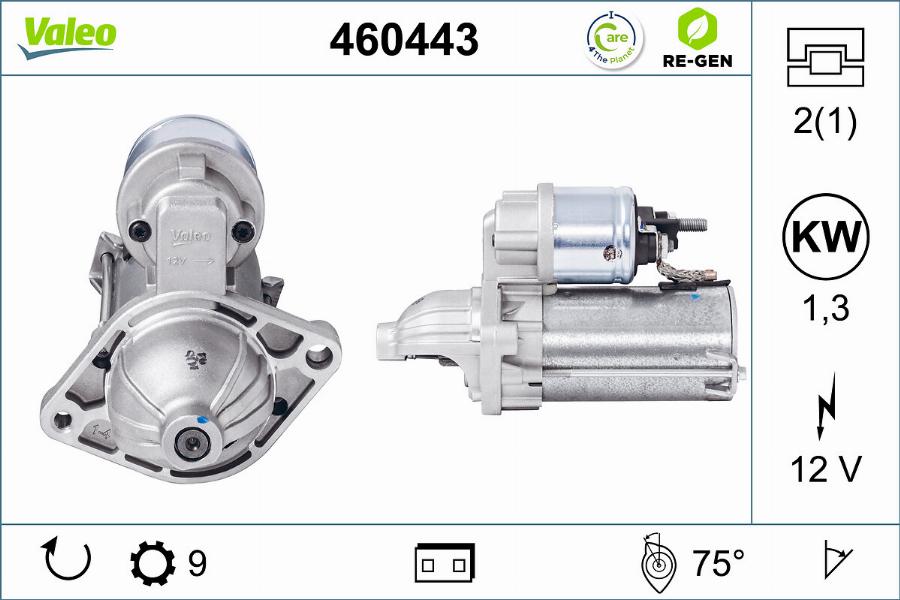 Valeo 460443 - Starter www.molydon.hr