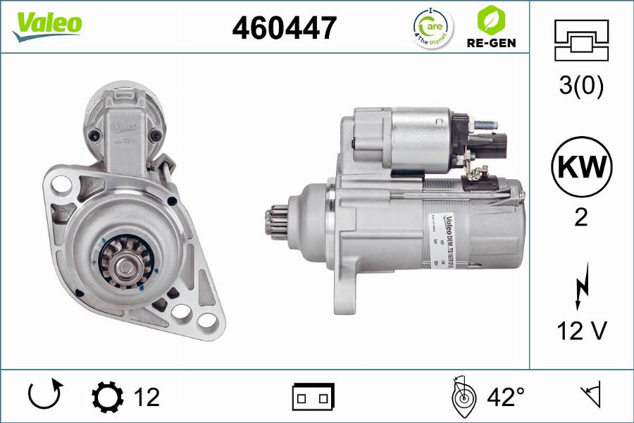 Valeo 460447 - Starter www.molydon.hr