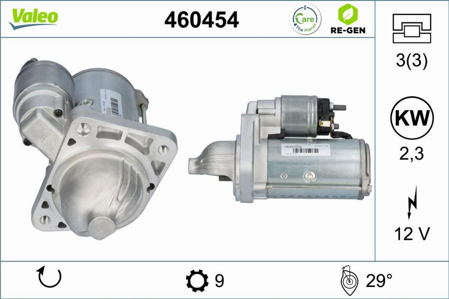 Valeo 460454 - Starter www.molydon.hr