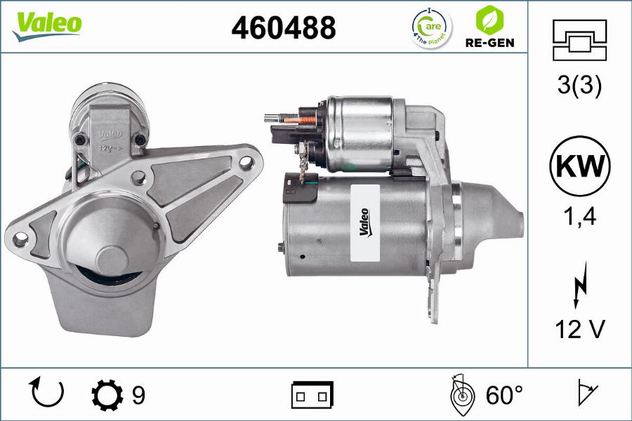 Valeo 460488 - Starter www.molydon.hr