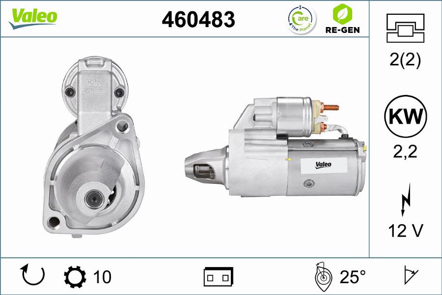 Valeo 460483 - Starter www.molydon.hr