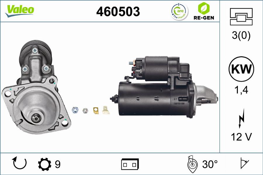 Valeo 460503 - Starter www.molydon.hr