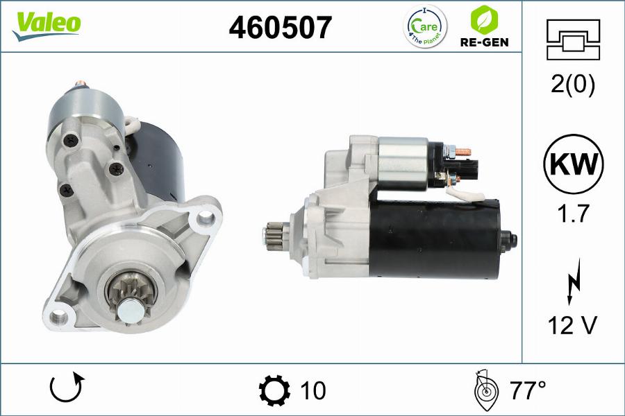 Valeo 460507 - Starter www.molydon.hr