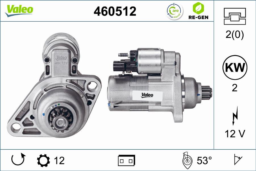 Valeo 460512 - Starter www.molydon.hr