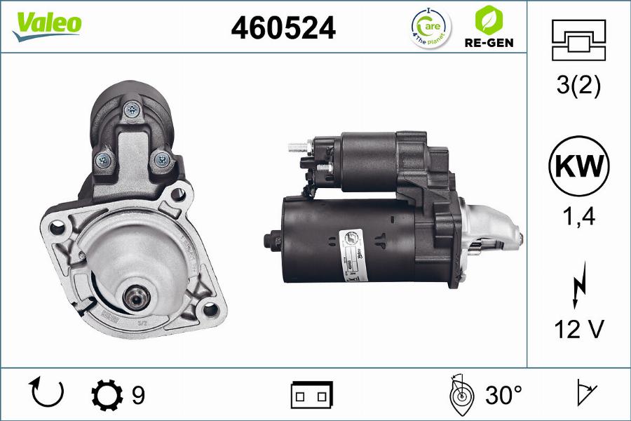 Valeo 460524 - Starter www.molydon.hr