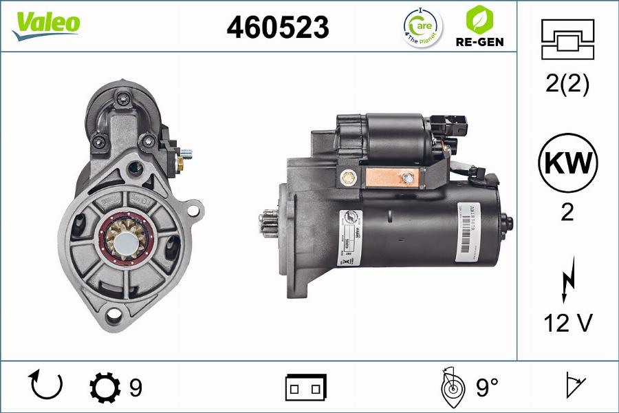 Valeo 460523 - Starter www.molydon.hr