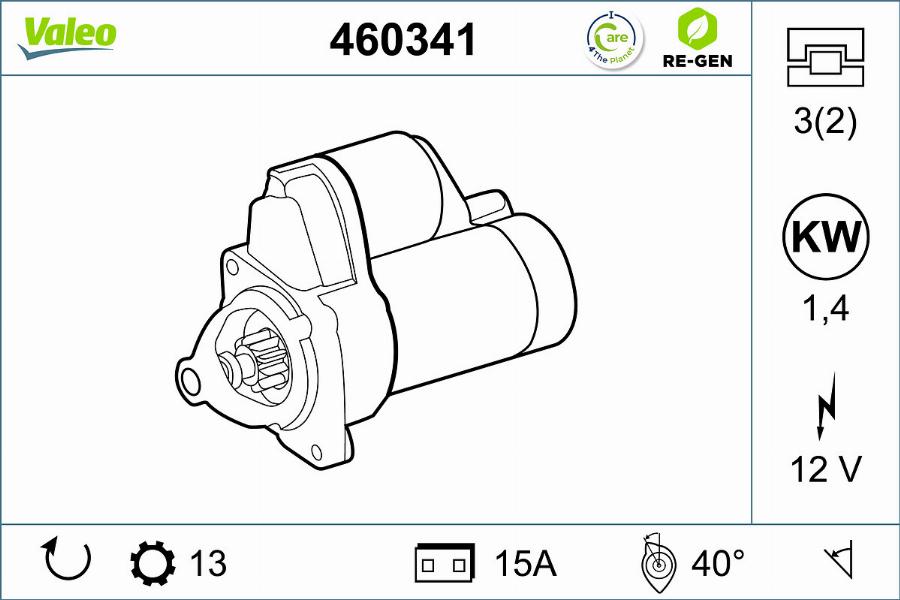 Valeo 460341 - Starter www.molydon.hr