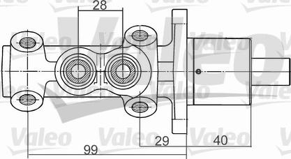 Valeo 402182 - Glavni kočioni cilindar www.molydon.hr