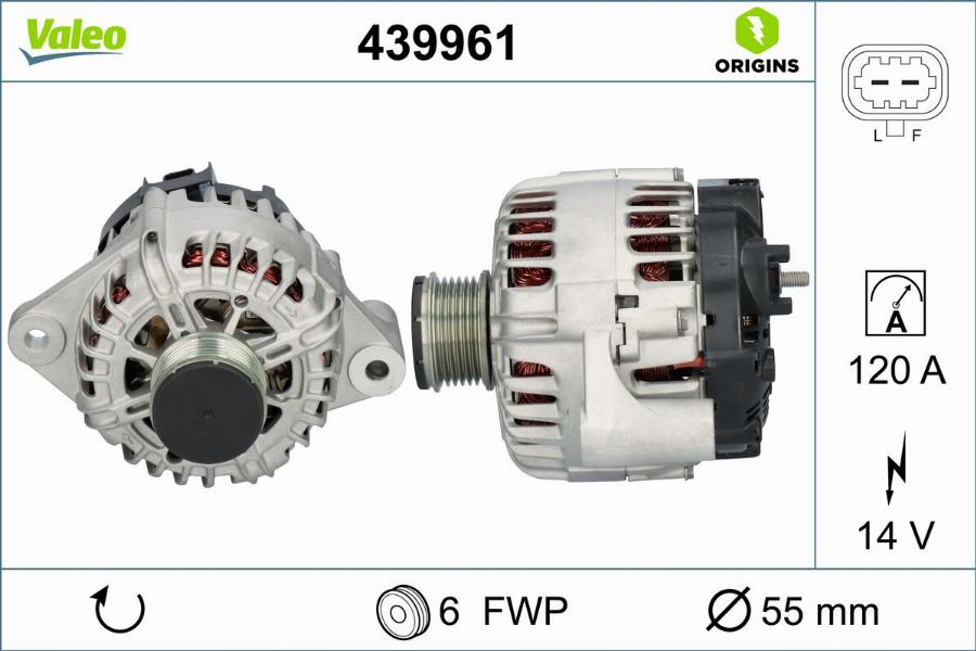 Valeo 439961 - Alternator www.molydon.hr