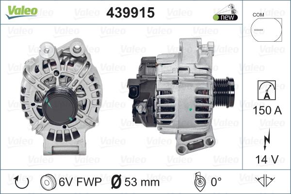 Valeo 439915 - Alternator www.molydon.hr