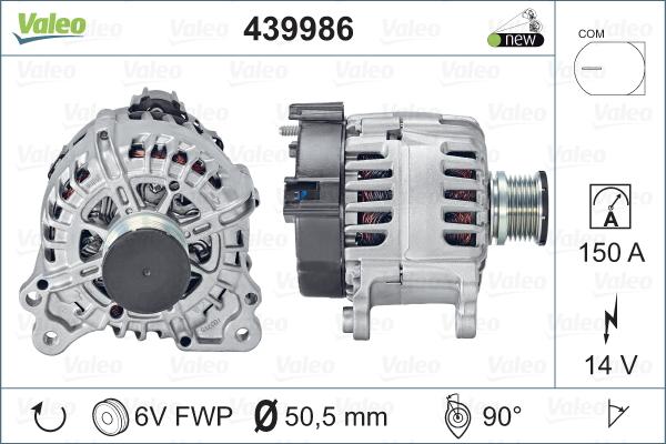 Valeo 439986 - Alternator www.molydon.hr