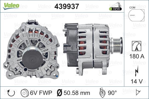 Valeo 439937 - Alternator www.molydon.hr