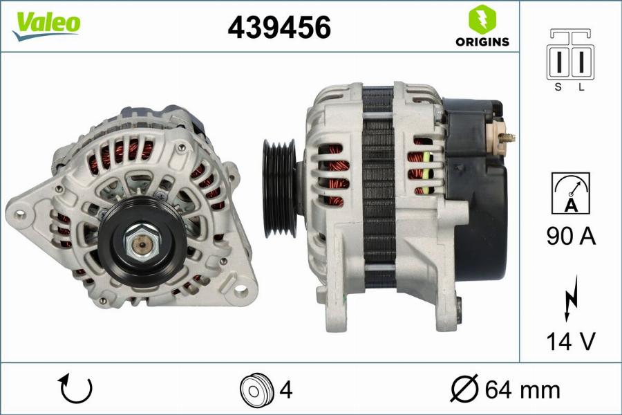 Valeo 439456 - Alternator www.molydon.hr