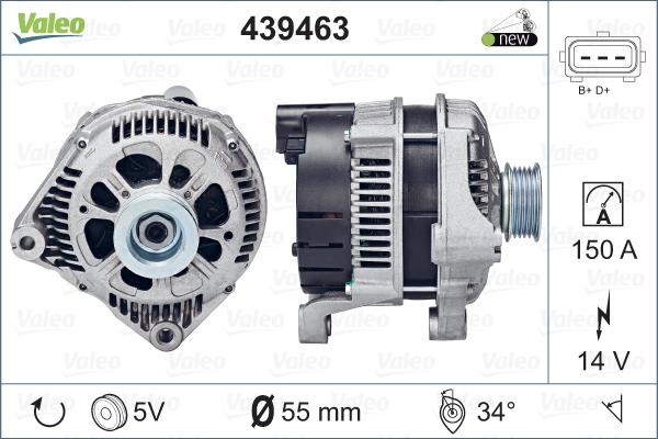 Valeo 439463 - Alternator www.molydon.hr