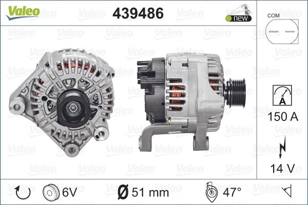 Valeo 439486 - Alternator www.molydon.hr