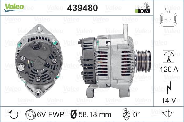 Valeo 439480 - Alternator www.molydon.hr