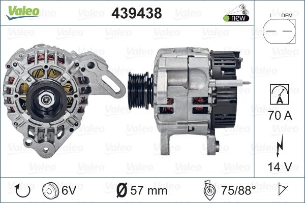 Valeo 439438 - Alternator www.molydon.hr