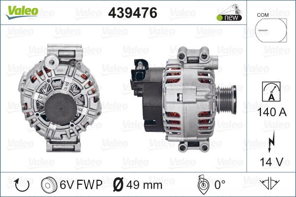 Valeo 439476 - Alternator www.molydon.hr