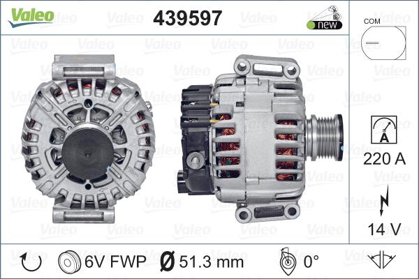 Valeo 439597 - Alternator www.molydon.hr