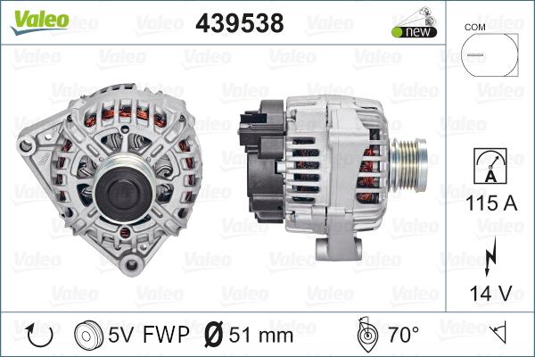 Valeo 439538 - Alternator www.molydon.hr