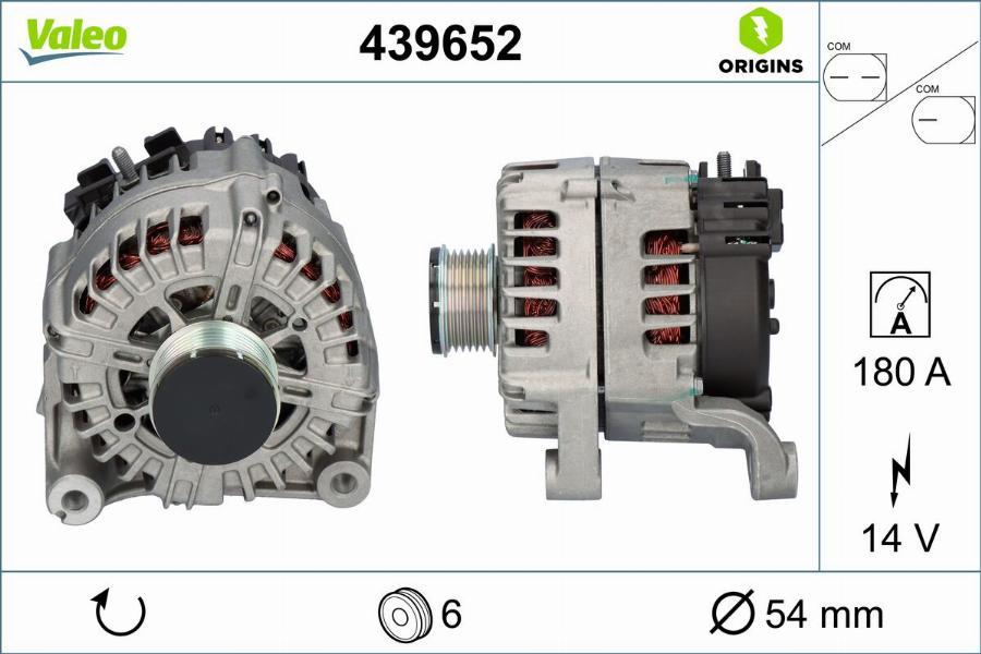 Valeo 439652 - Alternator www.molydon.hr