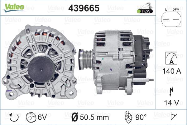 Valeo 439665 - Alternator www.molydon.hr