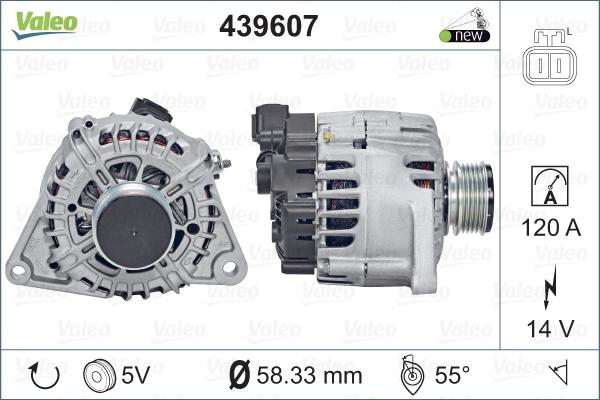 Valeo 439 607 - Alternator www.molydon.hr