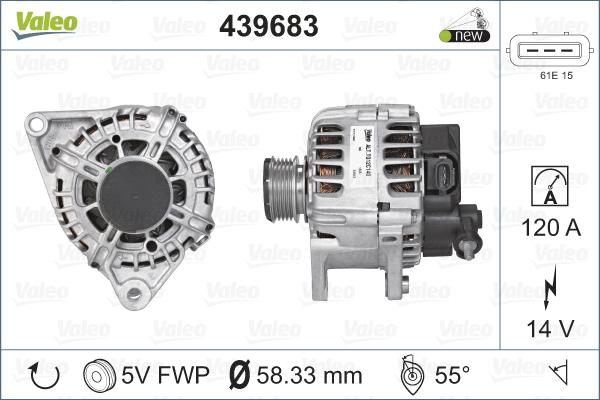 Valeo 439683 - Alternator www.molydon.hr