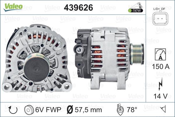 Valeo 439626 - Alternator www.molydon.hr