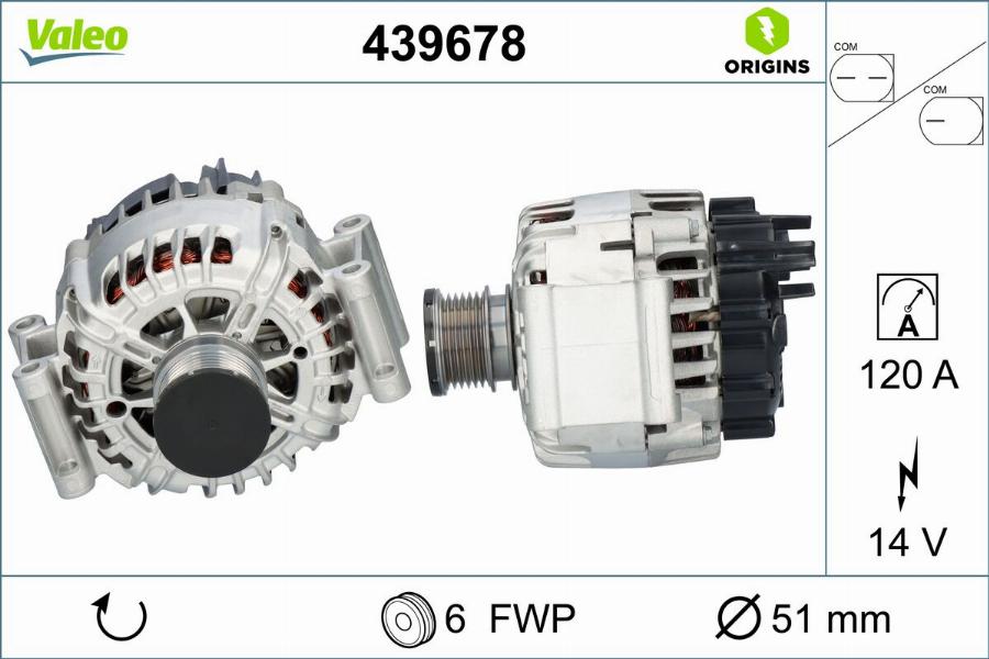 Valeo 439678 - Alternator www.molydon.hr