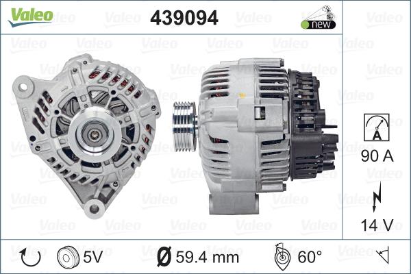 Valeo 439094 - Alternator www.molydon.hr