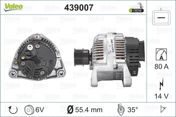 Valeo 439007 - Alternator www.molydon.hr