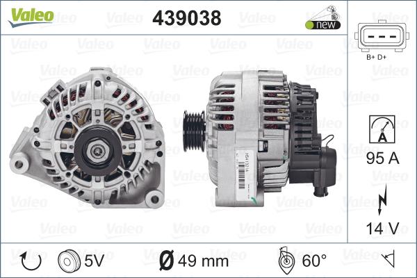 Valeo 439038 - Alternator www.molydon.hr