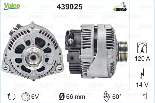 Valeo 439025 - Alternator www.molydon.hr