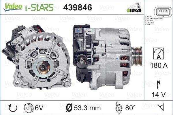 Valeo 439846 - Alternator, starter www.molydon.hr