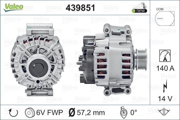 Valeo 439851 - Alternator www.molydon.hr