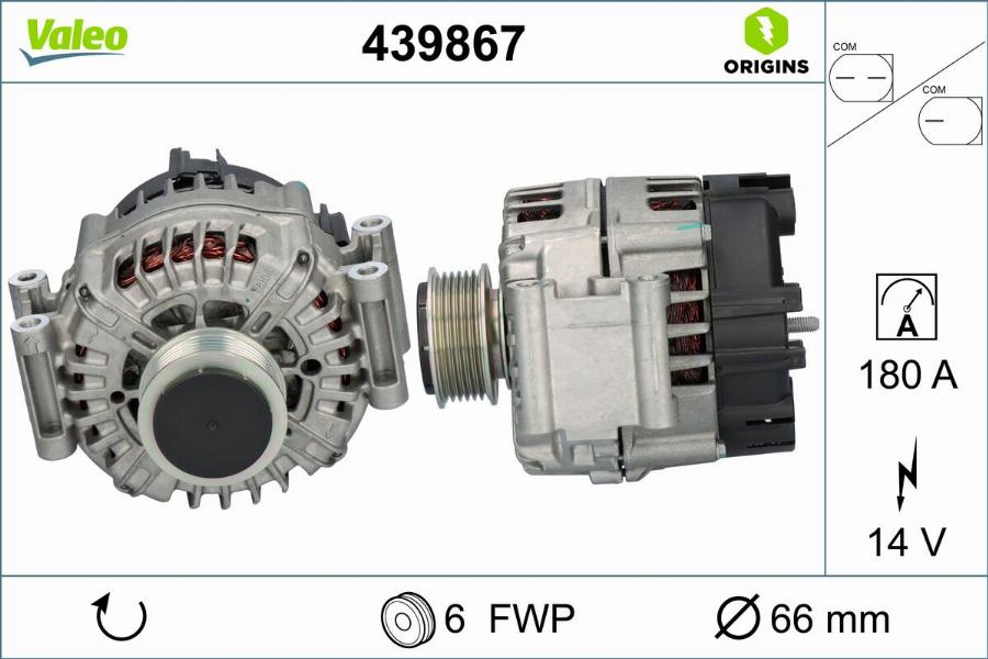 Valeo 439867 - Alternator www.molydon.hr