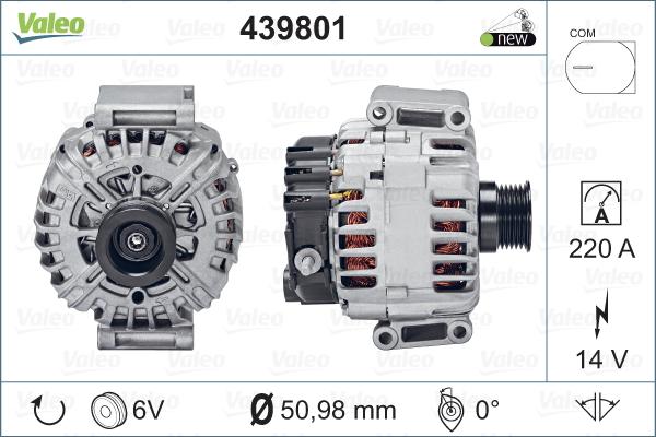 Valeo 439801 - Alternator www.molydon.hr