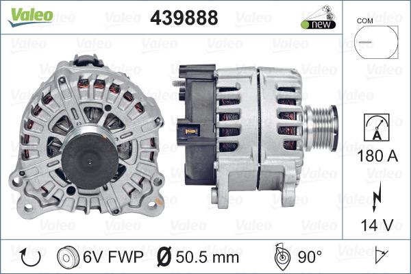 Valeo 439888 - Alternator www.molydon.hr