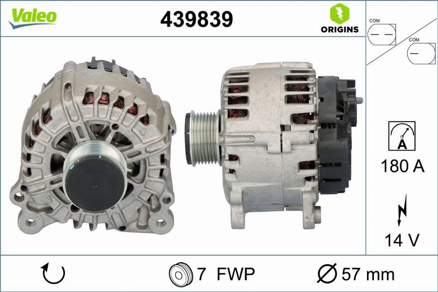 Valeo 439839 - Alternator www.molydon.hr