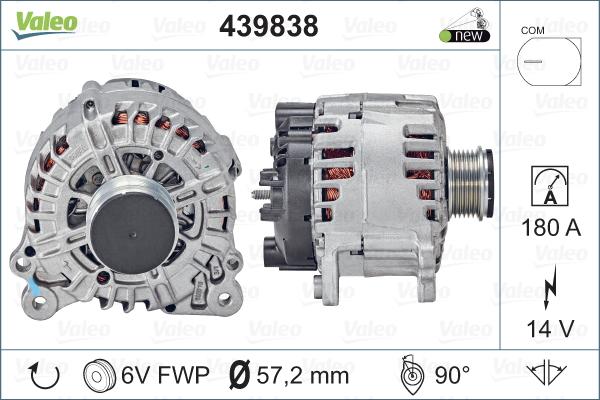 Valeo 439838 - Alternator www.molydon.hr