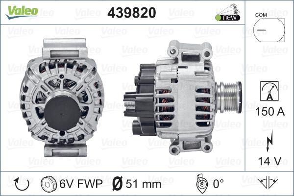 Valeo 439820 - Alternator www.molydon.hr