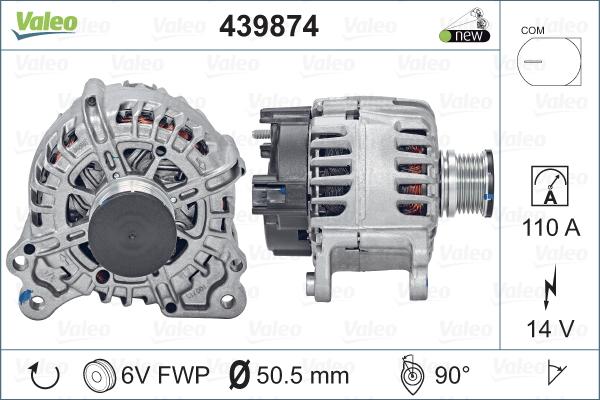 Valeo 439874 - Alternator www.molydon.hr