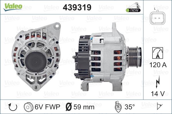 Valeo 439319 - Alternator www.molydon.hr