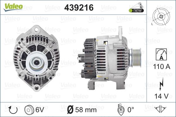 Valeo 439216 - Alternator www.molydon.hr