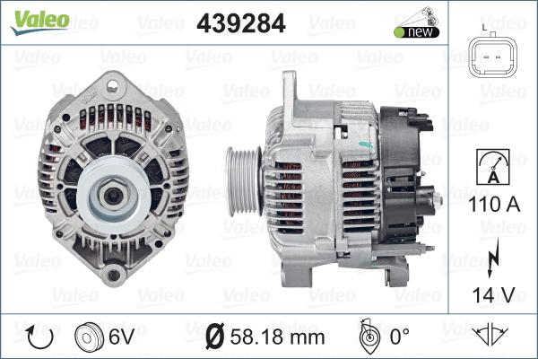 Valeo 439284 - Alternator www.molydon.hr