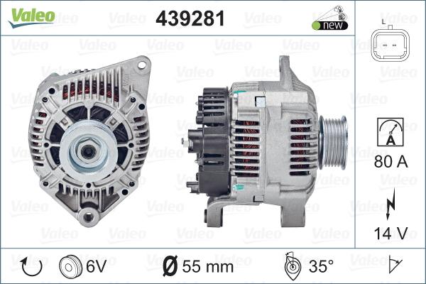 Valeo 439281 - Alternator www.molydon.hr