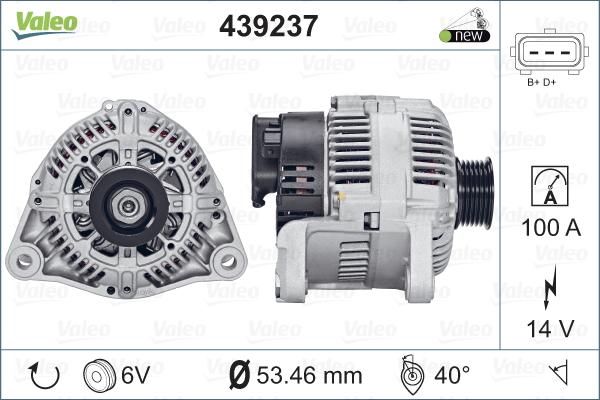 Valeo 439237 - Alternator www.molydon.hr